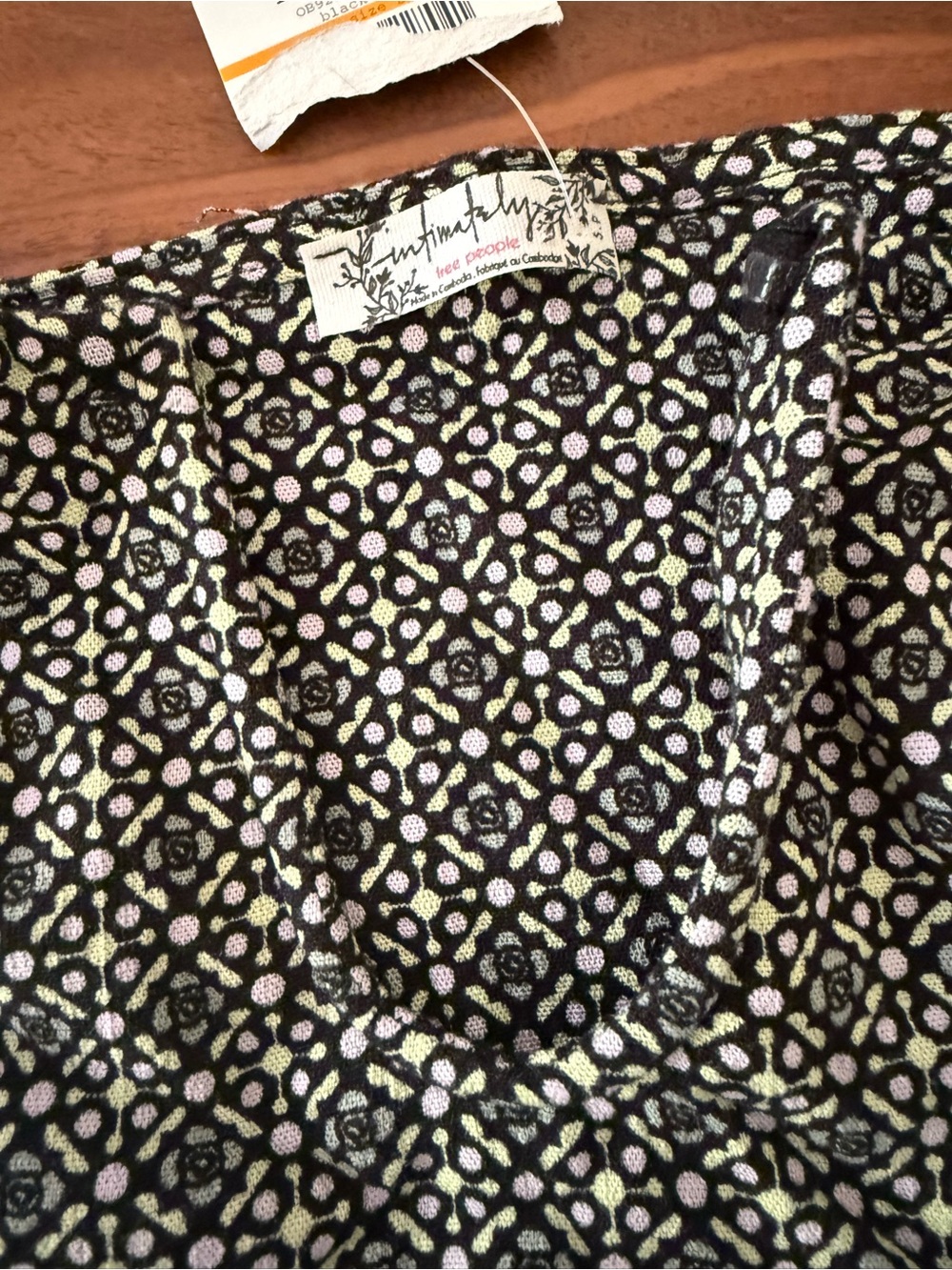 NWT Free People Intimately Lucky Now off-the-shoulder brami crop top S - Picture 5 of 7